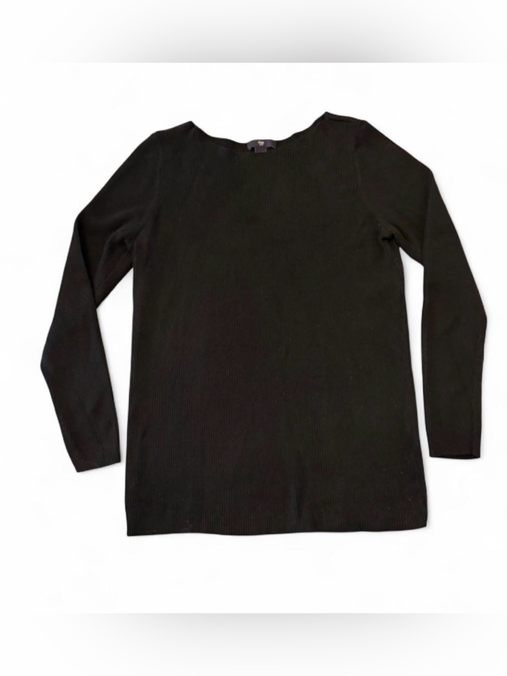 Gap Women's Small Black Ribbed Sweater
Long Sleeve Lightweight Knit